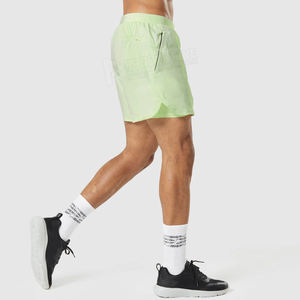 Pantalones Cortos Deportivos Casuales para Hombre, Nueva Llegada, de Lona, Alta Calidad, Impermeables, de Secado Rápido, Cintura Elástica, Cómodos, Estilo Sólido - Product Image 4