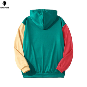 ชุดวอร์มลำลองแขนยาวสำหรับผู้ชายชุดเล่นฟิตเนสพิมพ์ลายสีพื้นปรับแต่งโลโก้ได้ - Product Image 2