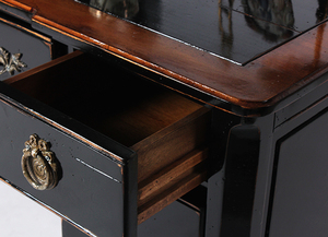 โต๊ะตู้สำหรับบ้านหรือสำนักงานไม่มีพื้นที่ทำงาน1363ทำจากไม้เนื้อแข็งที่มีการออกแบบที่เรียบง่ายและตู้จำนวนมาก - Product Image 6