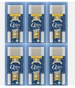 Hisopos de Algodón Q-tips, 300 Unidades (Paquete de 6), 1,800 Hisopos - Product Image 1