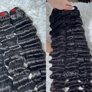 Meilleure vente perruque pre-pluck HD Lace Extensions de cheveux humains vietnamiens les plus doux Paquets lâches ondulés profonds Fournisseur de confiance Cheveux bruts - Product Image 6