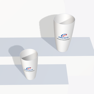 Pavico ถ้วยพลาสติก PP แบบยั่งยืนพิมพ์โลโก้ ISO 9001ได้รับการรับรองต้นกำเนิด - Product Image 4