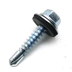 Tornillo Autorroscante DIN con Cabeza Hexagonal y Anillo de Sellado, Tornillo Autoperforante SDS - Product Image 1
