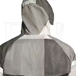 Ensemble professionnel deux pièces avec capuche zippée patchs personnalisés logo avant par Fasmic Industry pour hommes - Product Image 5