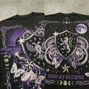 T-shirt in Cotone Premium 300gsm da Uomo, Casual, Stampa DTG, Streetwear, Moda, Polo, Magliette Spesse di Alta Qualità, Vendita all'Ingrosso - Product Image 3