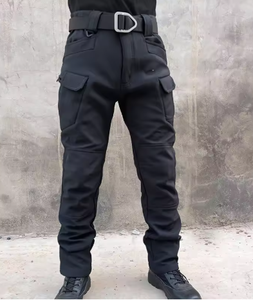 Pantalon de survêtement Worstedn imperméable pour hommes Pantalon de randonnée cargo d'hiver avec poches multiples et devant plat Service OEM - Product Image 5