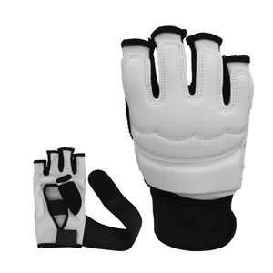 Vente en gros Gants de boxe professionnels en cuir de vachette demi-doigt MMA dernier modèle pour l'entraînement - Product Image 1