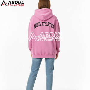 เสื้อฮู้ดผู้หญิงลายฟอกสีประดับเพชร สไตล์วินเทจ แฟชั่นเสื้อฮู้ดลายฟอกสีประดับเพชร - Product Image 4