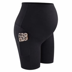 <span class=keywords><strong>Pantaloncini</strong></span> <span class=keywords><strong>Premaman</strong></span> a Vita Alta, Leggings Corti per Esercizi e Yoga, Abbigliamento <span class=keywords><strong>Premaman</strong></span> - Product Image 5