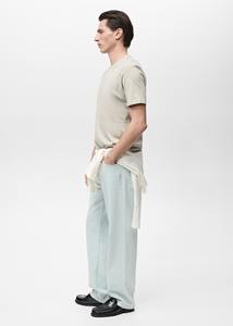 T-shirts pour hommes de grande taille 100% coton 230gsm impression logo vente en gros de T-shirts unis de haute qualité pour hommes - Product Image 5