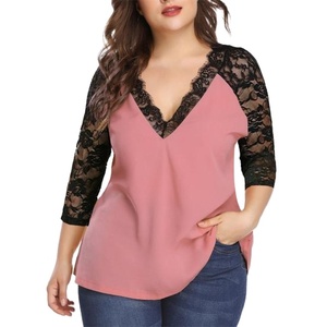 Venta al por mayor 2022 Últimas 100% Blusas y camisas de algodón Color personalizado Tamaño y estilo Verano Diseños ODM - Product Image 3