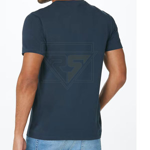 ผู้ผลิต OEM ปากีสถาน เสื้อยืดผู้ชายพิมพ์ลายแบบ Sublimation พร้อมโลโก้ตามสั่ง มีกระเป๋าหน้า แขนสั้น คุณภาพสูง แห้งเร็ว - Product Image 2