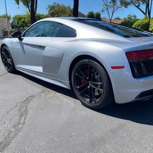 TOP USED 2022 2018 R8 V10 Coupé AWD 532 ch Turbo Propulsion arrière Intérieur clair Cuir Pack Premium Régulateur de vitesse adaptatif ACC Automatique Gauche R21 - Product Image 6