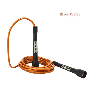 Fitness riduzione del grasso professionale 5mm Pvc resistente alla caduta maniglia lunghezza della corda regolabile pugilato passo fantasia corda per saltare