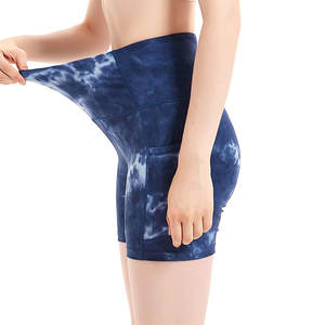 Pantalones cortos de lino informales con cordón para mujer Pantalones cortos de verano transpirables con bolsillos Pantalones cortos femeninos ligeros OEM disponibles - Product Image 1