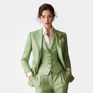 Conjunto de Traje para Mujer, Blazer y Pantalones Elegantes para Oficina, Ropa Formal para Mujeres Trabajadoras, Uso Diario en la Oficina - Product Image 6