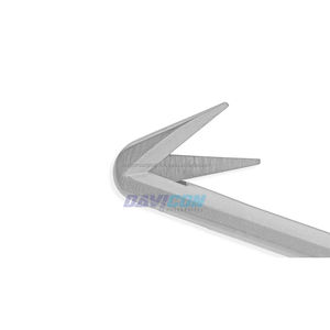 Ciseaux à lames angulaires 125, tige de 5 mm, longueur de coupe 10'' (25 cm), poignée à pression manuelle, acier inoxydable, 13,25'' (33,5 cm) VATS - Product Image 6