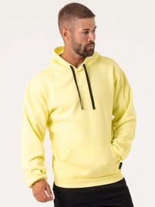 Sudaderas con Capucha Amarillas, Sudadera con Capucha Ancha Personalizada, Sudadera de Punto Extra Grande, Sudaderas con Capucha para Hombre - Product Image 3