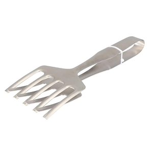 12 Inch Stainless Steel Cooking <b>Tongs</b> for <b>Serving</b> Catering Salad Grill Scissors and India Handicraft - Product Image 3