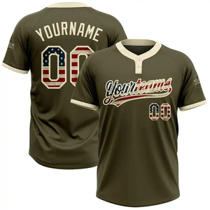 Jersey de Béisbol Personalizable 2026, con Logotipo Personalizado, Impresión Digital, Secado Rápido, Transpirable, 100% Poliéster, Cuello en V, Marca Personalizada - Product Image 4