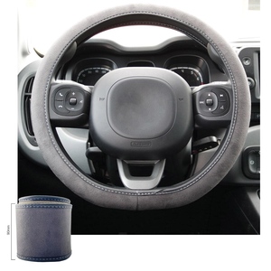 Housse de volant en microfibre noire - Product Image 1
