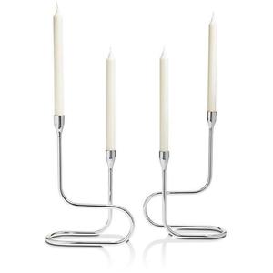 Bougeoir en aluminium fait à la main avec un savoir-faire exquis et un design haut de gamme pour une ambiance classique et vintage - Product Image 2