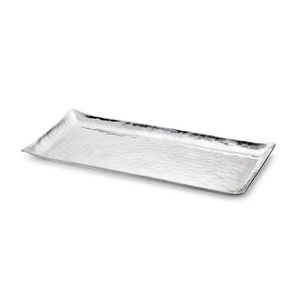 Bandeja DE SERVICIO DE ALUMINIO chapada en oro, plato de diseñador hecho a mano de alta calidad, bandeja de servicio de Metal nueva al por mayor con estilo clásico - Product Image 5