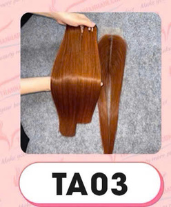 ผมตรงธรรมชาติแบบมัด 100% ผมแท้ คุณภาพซุปเปอร์ดับเบิ้ลดรอน - Product Image 6