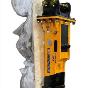 Disjoncteur hydraulique de type boîte SB 20 de haute qualité pour mini pelles Bob Cat Skid Steer Loader roches dures avec moteur puissant - Product Image 1