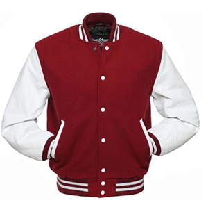 Chaqueta de Béisbol Varsity Personalizada con Logotipo, Estilo Americano, Lisa, con Letras a la Moda - Product Image 3