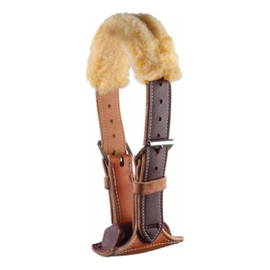 Nouveau collier de crible de cheval sangle de criblage équipement anti-criblage avec aide à la protection de boucle de rouleau en acier inoxydable pour les chevaux - Product Image 1