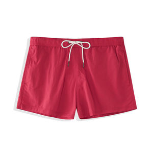 กางเกงขาสั้นกีฬาผู้ชาย 8 นิ้ว ผ้าตาข่าย สำหรับออกกำลังกาย ฟิตเนส บาสเก็ตบอล มีกระเป๋า กางเกงบอร์ดชอร์ต สกรีนโลโก้ได้ แห้งเร็ว - Product Image 5