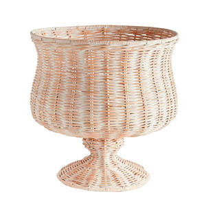 Vase en rotin tissé à la main Artisanat artisanal du Vietnam, parfait pour les intérieurs élégants - Product Image 1