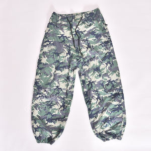 Nouveau pantalon Cargo de neige imperméable Camo vert d'hiver en plein air avec évents élastiques bas et poches à fermeture éclair sécurisées - Product Image 1