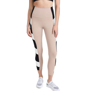 Legging de yoga décontracté pour femmes OEM à prix de gros respirant antibactérien en coton/fibre de bambou de haute qualité à la taille élastique pour l'été - Product Image 1