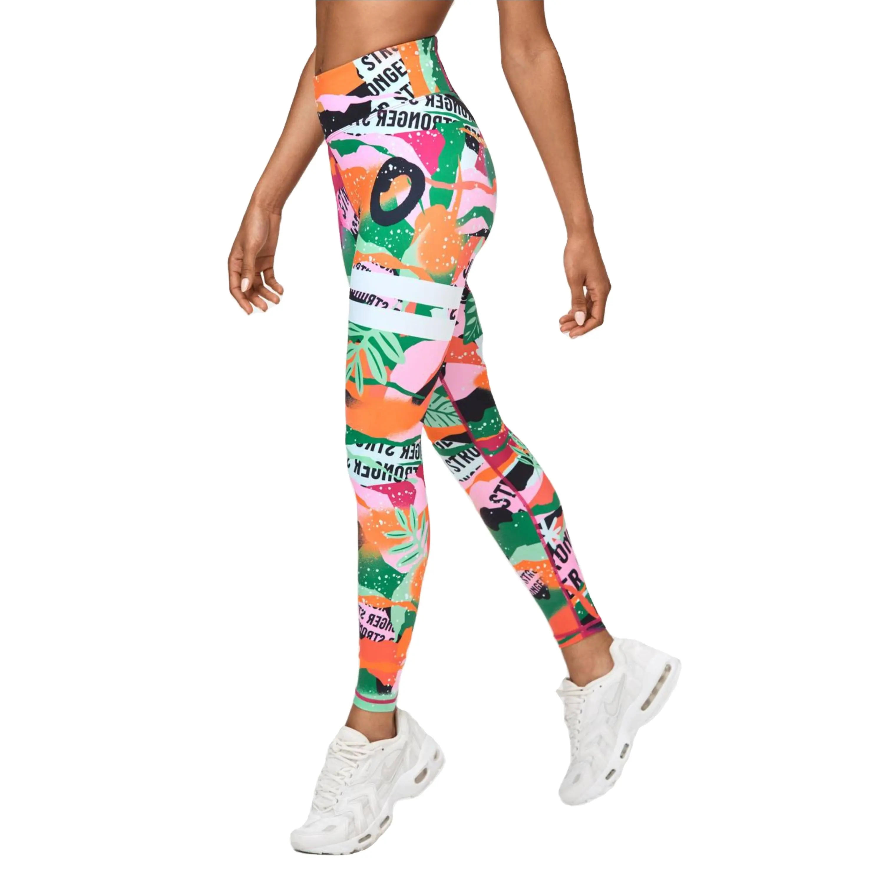 Leggings Camo Custom Girls Sexy Pants Women Sportswear Fitness & Yoga Wear Sublimation Digital Print Spandex Polyester 10pcs