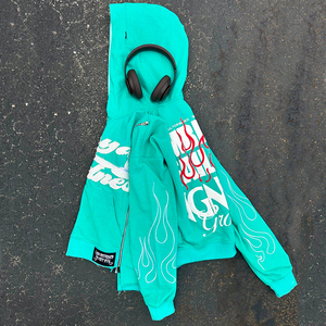 OEM personnalisé hommes sweats à capuche vintage fermeture éclair sweats à capuche solide français éponge surdimensionné lourd coton soleil délavé acide sweats à capuche hommes - Product Image 5