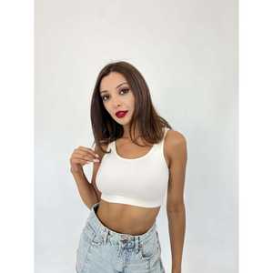 2503 para Top de Punto Color Crema, Tejido Cómodo y Elegante - Product Image 1