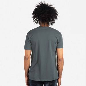 Camiseta de Hombre Transpirable de Bajo Gramaje, Jersey Pesado, Manga Corta, Cuello Redondo, Estampada, Corte Regular - Product Image 4