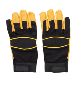Guantes mecánicos de cuero con textura suave personalizados, duraderos, tallas XS S XL para Seguridad mecánica - Product Image 5
