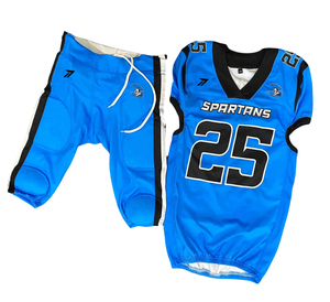 Uniforme de Fútbol Americano Ligero y Transpirable, Mangas Cortas, Sublimación, Uniformes de Fútbol Americano de Alta Calidad Personalizados - Product Image 5