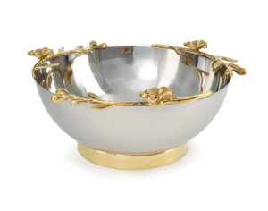 Cuencos dorados a la moda, totalmente de acero, de fábrica, tazón de fruta, servicio de alimentos y decoración, plato para servir con forma redonda - Product Image 4