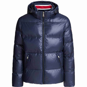Custom Men's Plus Size Puffer Jacket Winter Warm Bubble Style with Hooded Zipper Formal and Fashionable - Product Image 3