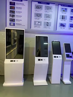 Kiosque d'enregistrement en libre-service avec écran tactile LCD de 15,6 et 21,5 pouces, kiosque de paiement sur pied pour hôpitaux, facturation médicale et pharmacies
