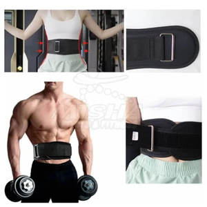 Entrenamientos de entrenamiento Cinturón de fitness de neopreno ajustable para sentadillas de peso muerto y fuerza de cuerpo completo - Product Image 6