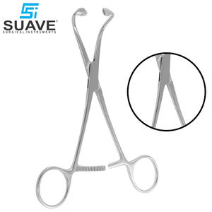 ที่หนีบผ้าเช็ดตัวสแตนเลสใช้ซ้ำได้สำหรับห้องผ่าตัด - Product Image 6