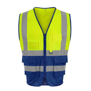 Chaleco de seguridad ligero de poliéster de alta calidad Ropa transpirable reflectante - Product Image 2