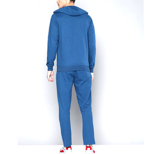 Personalizado 2024 hombres azul marino sólido fútbol chándal personalizado gran oferta hombres usan el mejor material chándal - Product Image 3