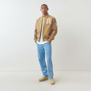 Vente en gros de vestes pour hommes avec logo personnalisé Veste de baseball décontractée Manteau Letterman Vestes universitaires unisexe en coton - Product Image 2