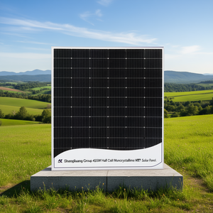 Panneau solaire monocristallin HJT à demi-cellules 455W du Groupe Shuangliang - Product Image 3